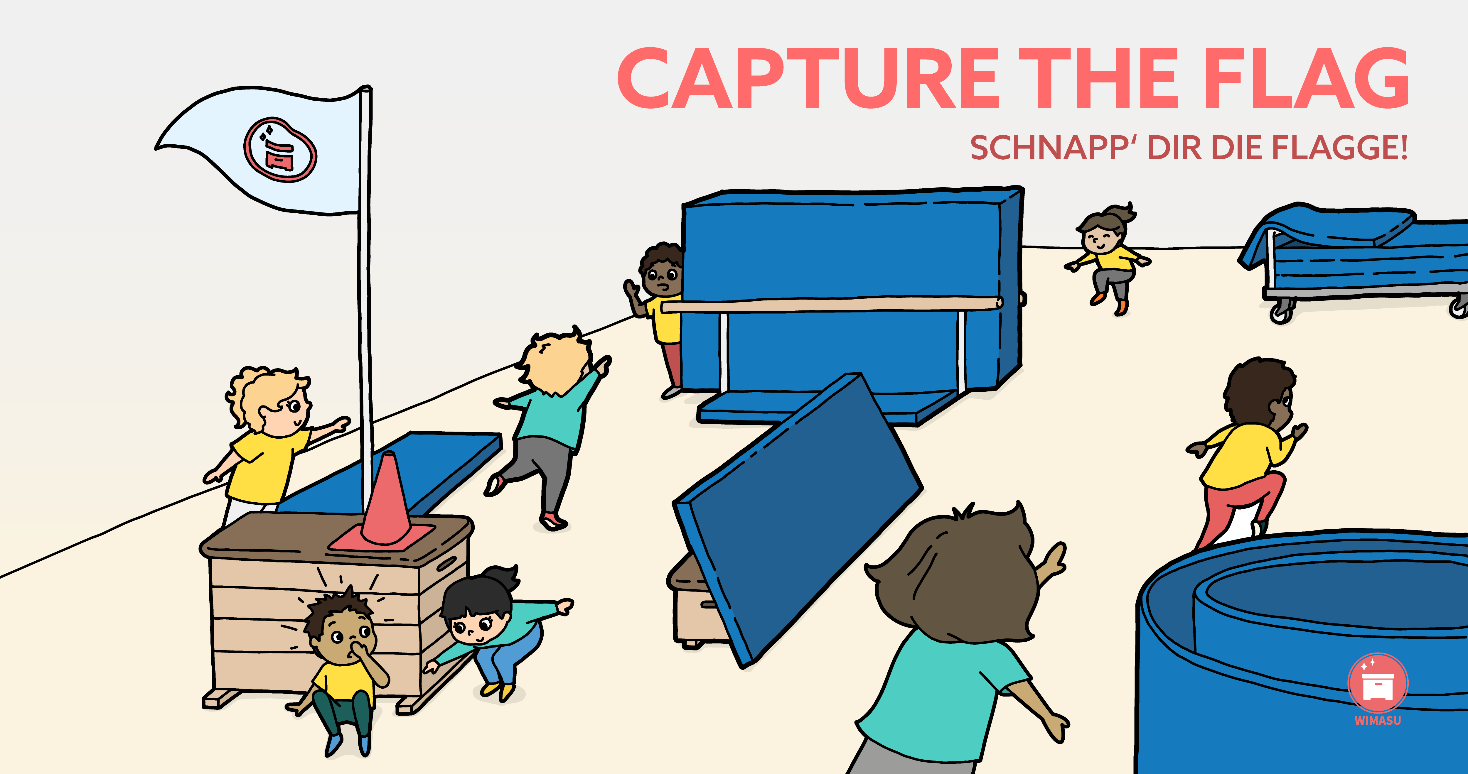 Capture the flag im Sportunterricht